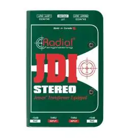Radial JDI Stereo Premium Passive DI