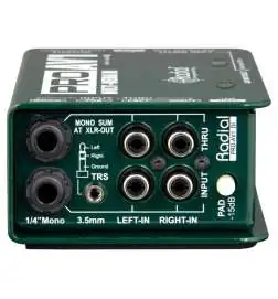 Radial Pro-AV1 Multi Media Passive DI Box