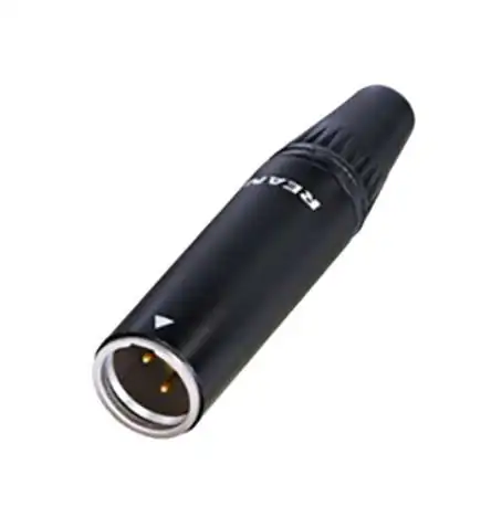 Rean RT3MC-B mini XLR kabelconnector