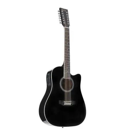 Red Hill AF-8 12-String Black