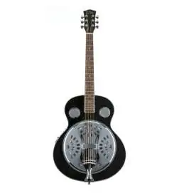 Red Hill Resonator Guitar Black