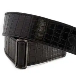 RightOn! Straps Talisman Alligator Black