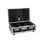 Roadinger Flightcase 4x AKKU Dot 1