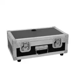 Roadinger Flightcase 4x AKKU Dot 1