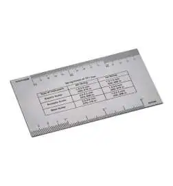 Rockbag Rock'n'Ruler String Action Gauge
