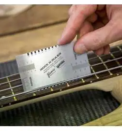 Rockbag Rock'n'Ruler String Action Gauge