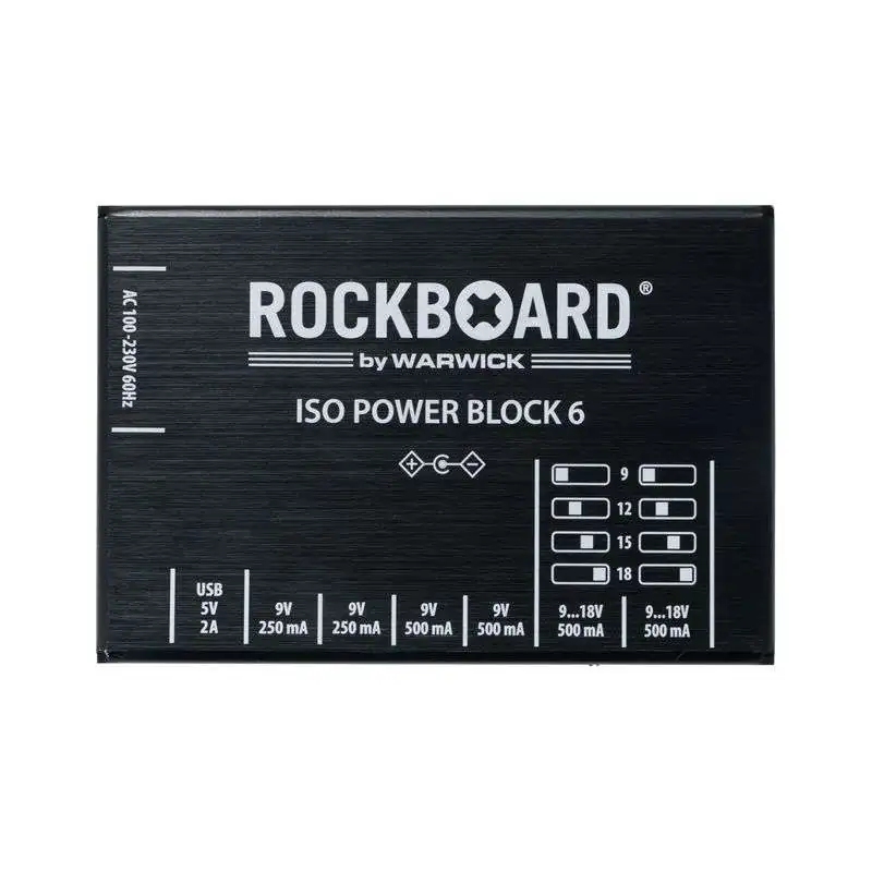 Rockboard ISO Power Block 6 IEC