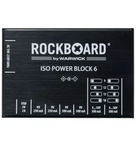 Rockboard ISO Power Block 6 IEC
