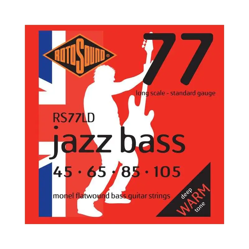 Rotosound Bass Strings,45-105,Flat