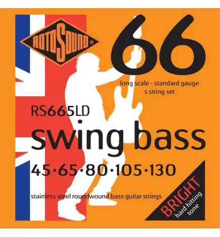 Rotosound Bass Strings RS665LD 45-130 5-String