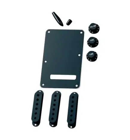 Fender Strat Accessório Kit Preto