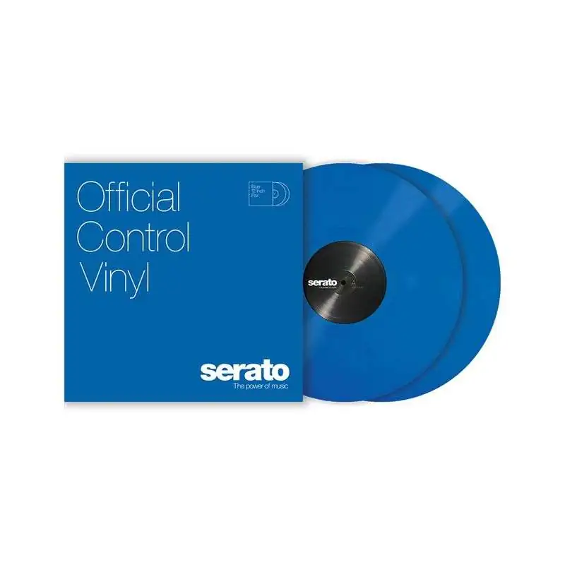 Serato Performance Control Vinyl bleu (paire) Serato Performance Control Vinyl bleu (paire)