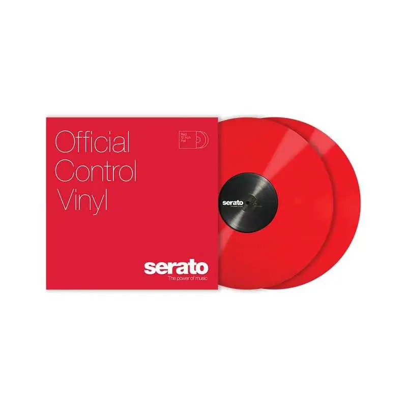 Serato Performance Control Vinyl rojo (par)