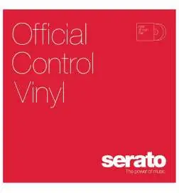 Serato Performance Control Vinyl rojo (par)