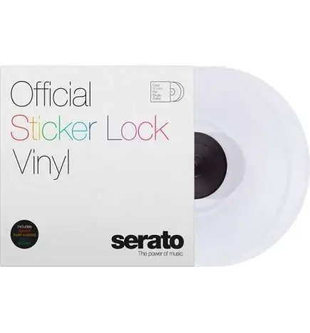 Serato 2x12 Sticker Lock Control Vinyl Pressung
