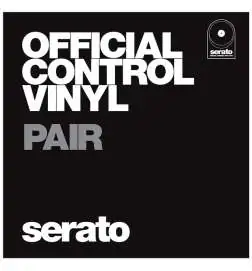 Serato 7 Performance Control Vinyl Schwarz