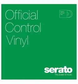 Serato Performance Control Vinyl vert (paire)