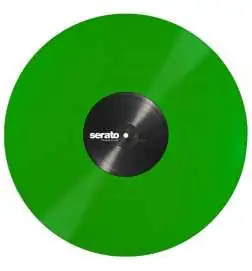 Serato Performance Control Vinyl verde (par)