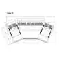 Sessiondesk TRAPEZ Studio Desk 80