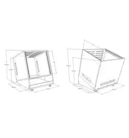 Sessiondesk Alea Studio-Rack 10U (Black)