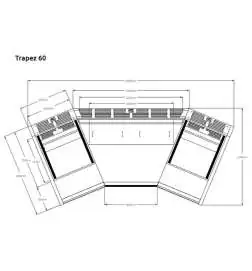 Sessiondesk TRAPEZ Studiotisch 60