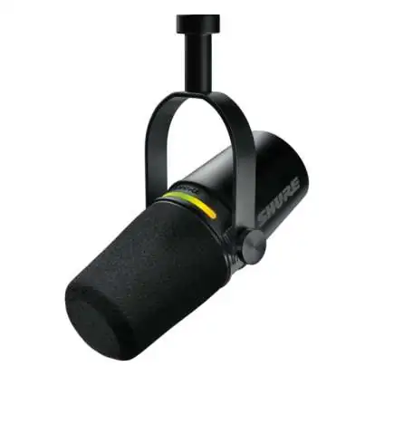 Shure MV7 Schwarz Microfone dinâmico