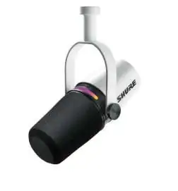 Shure MV7 White Dynamische microfoon