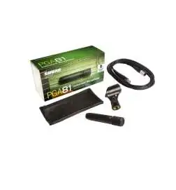 Shure PGA81-XLR Micrófono para instrumento con cable