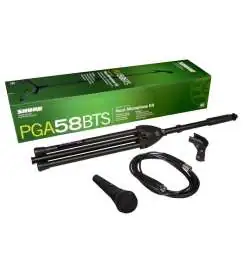 Shure PGA58-BTS Micrófono con soporte