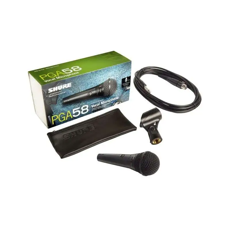 Shure PGA58-QTR Microphone 4.5m Jack-Cable