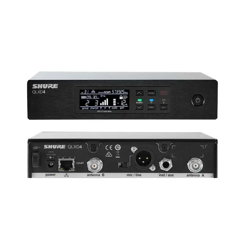 Shure QLXD4E, S50 Receptor
