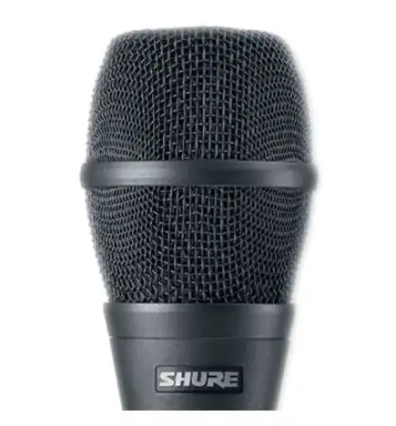 Shure RPW184 KSM 9 capsule noire commutable cardioide Supercardioide
