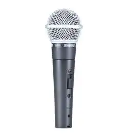 Shure SM58SE microfoon dynamisch met schakelaar