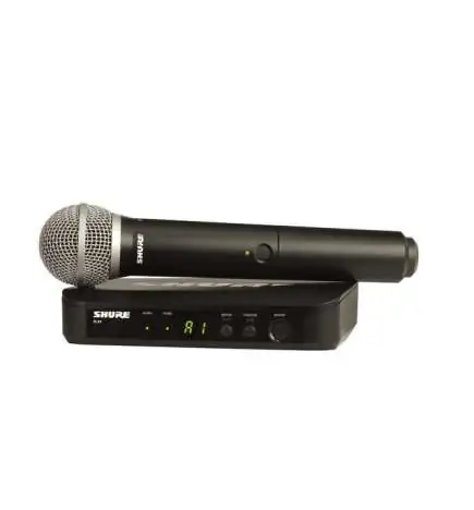 Shure BLX24E PG58 S8, 823-832MHz Wireless Handheld System