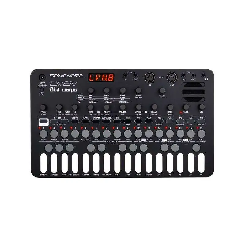 Sonicware LIVEN 8bit warps Synthétiseur Sonicware LIVEN 8bit warps Synthétiseur