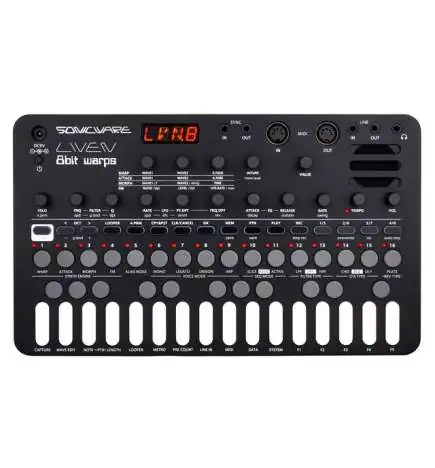 Sonicware LIVEN 8bit warps Synth