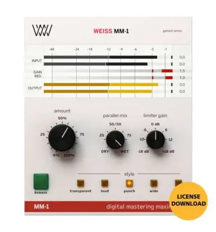 Softube Weiss MM-1 License Code
