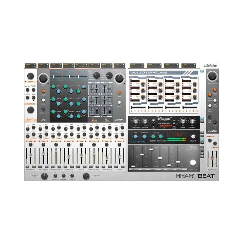 Softube Heartbeat Drum Synthesizer VST codice di licenza