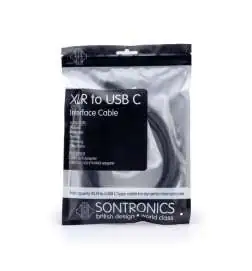 Sontronics XLR to USB-C Kabel