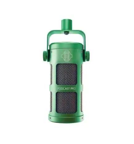 Sontronics Podcast Pro - Green Dynamisches Mikrofon
