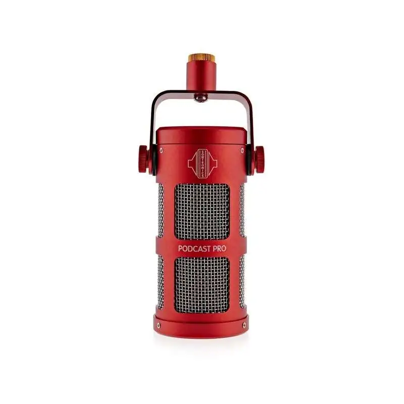 Sontronics Podcast Pro - Red Microphone dynamique