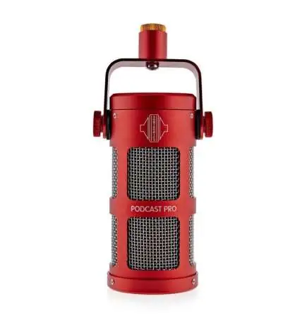 Sontronics Podcast Pro - Red Dynamisches Mikrofon