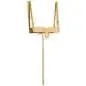 Stölzel Marschgabel Tuba Messing 40cm