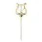 Stölzel Marschgabel Lyra medium 2 Drücker Messing
