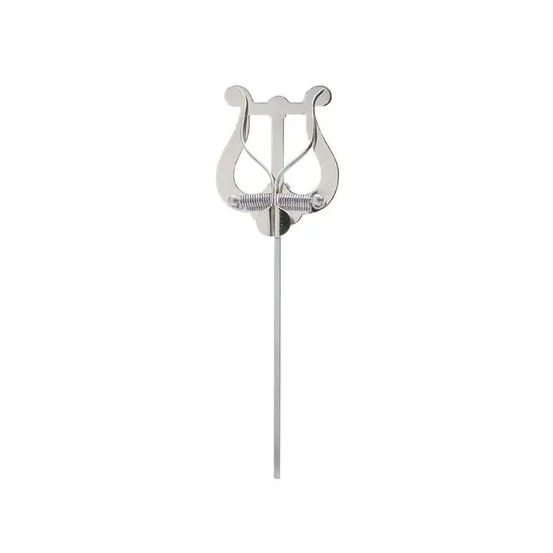 Stölzel Marschgabel Lyra medium 2 Drücker vernickelt