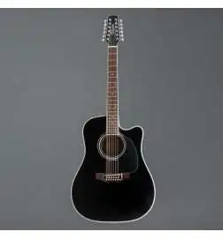 Takamine EF381SC2 12-String Black Highgloss