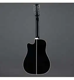 Takamine EF381SC2 12-String Black Highgloss