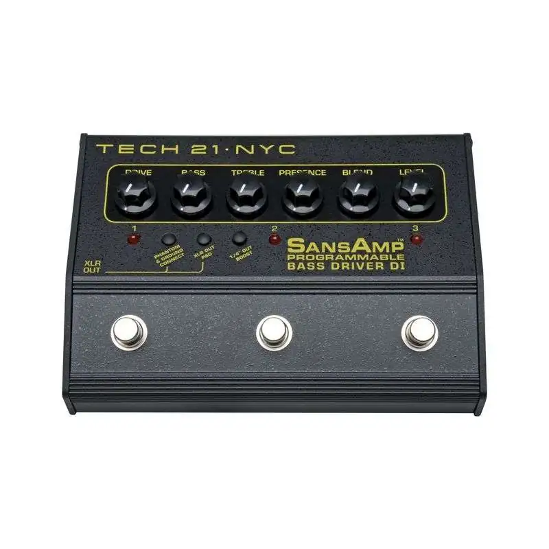 Tech 21 SansAmp Bass Driver Programmab le DI