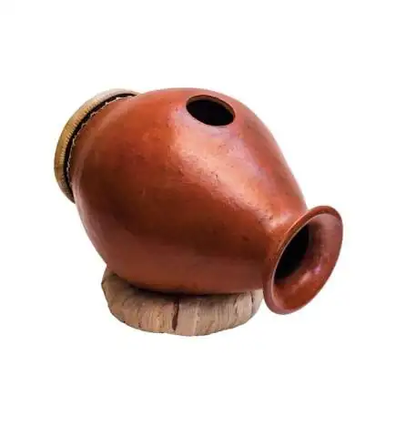 Terré Percussion Urdu, peau sur le côté
