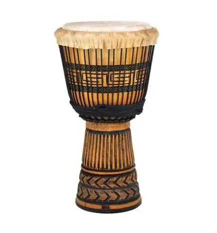 Terré Djembe 65 cm Black Deepcarved